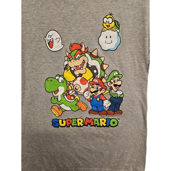 Nintendo Super Mario Character T-Shirt Sz Medium Unisex - Picture 3 of 4